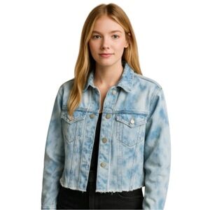 Calvin Klein Crop Jean Jacket